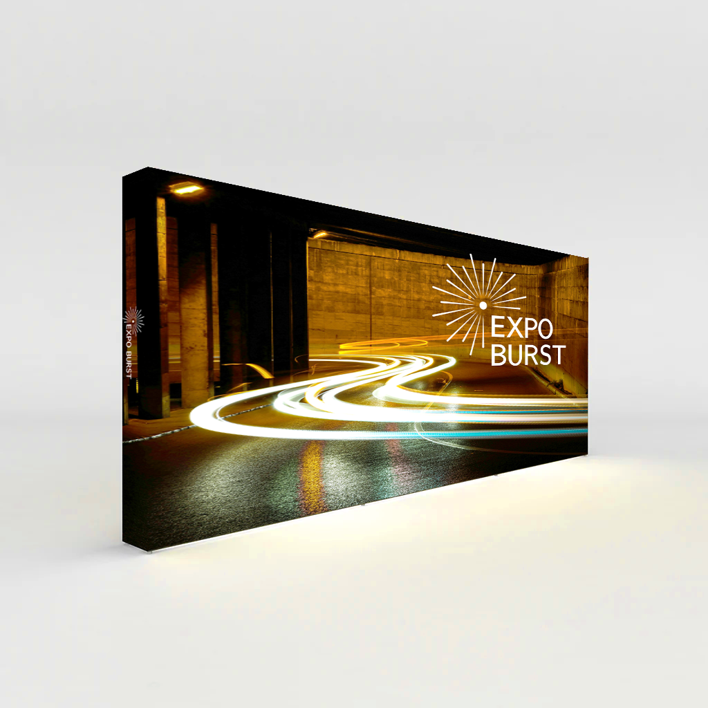 20ft SEG Lightbox Display | Expo Burst