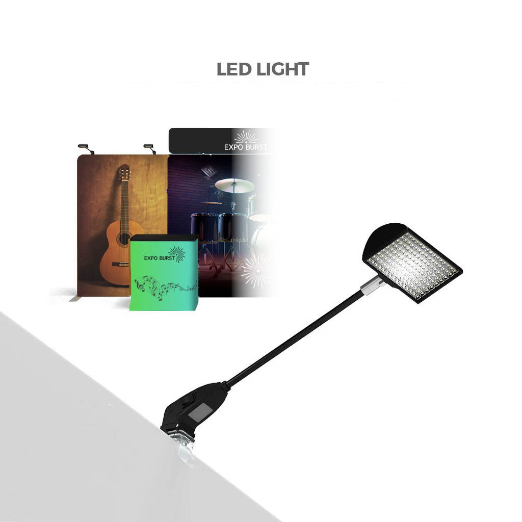 10ft Trade Show Booth | Merchandise Display Stand | Expo Burst